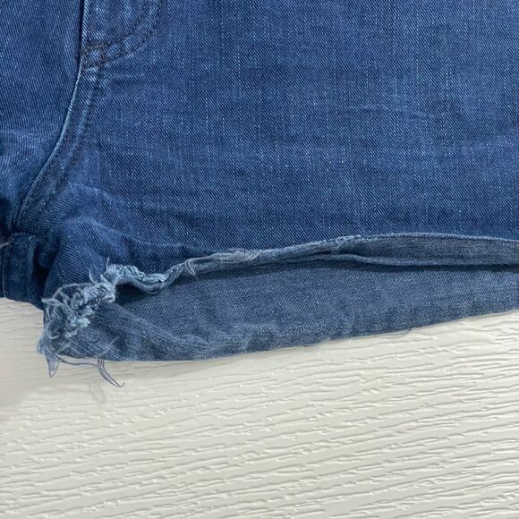 Rag & Bone Denim Cut Off Jean Short Shorts Size 27 Indigo Wash - Picture 7 of 7